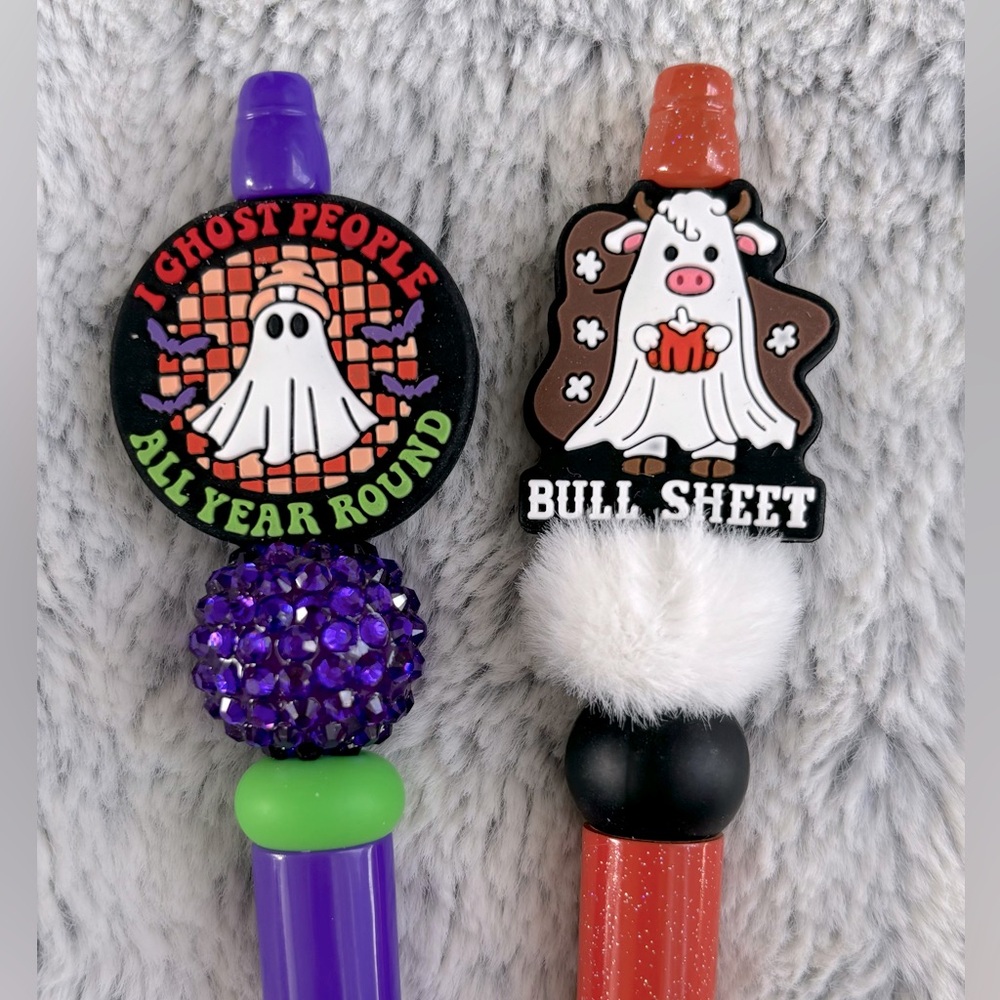 Sassy Fall / Halloween Pens set of 2